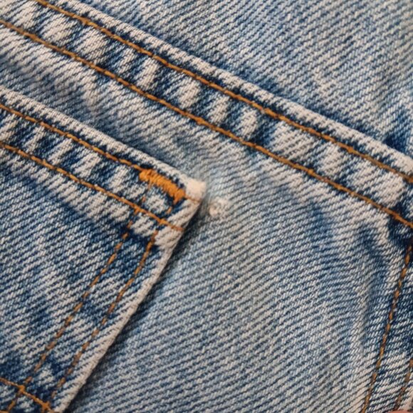 Vintage Levi's 517 Orange Tab Made in USA Straight Leg Jeans - Picture 11 of 12